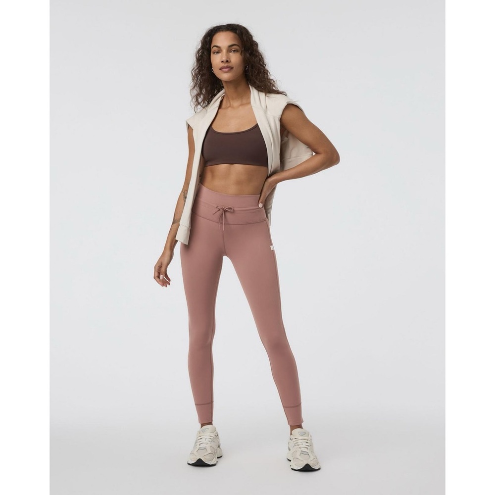 Vuori Daily Leggings Size Small Sedona Brown High Waist